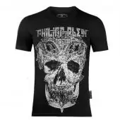 philipp plein t shirt homme sport pas cher officiel a808 skull noir